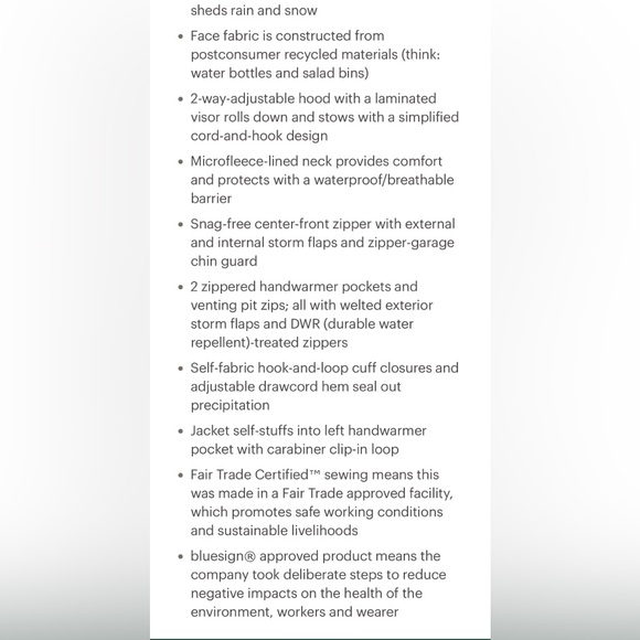 Patagonia Rain Jacket - Picture 6 of 7